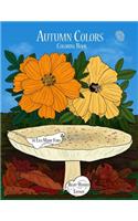 Autumn Colors Coloring Book Right-Handed Edition