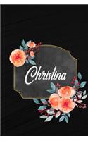 Christina: Personalized Journal for Women and Girls