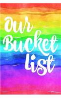 Our Bucket List: Our Adventures Book Notepad Notebook Composition and Journal Gratitude Diary