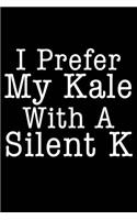 I Prefer My Kale with a Silent K