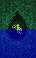 Monogram Motocross Notebook: Blank Journal Diary Memoir Log Logue(61 Monogram Chartreuse 150 Lined)
