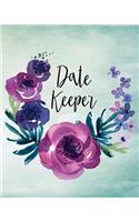 Date Keeper: Important Dates Gift And Card Notebook