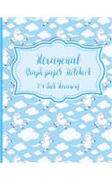 Hexagonal Graph Paper Notebook