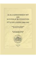 58.-59. Jahresbericht Des Sonnblick-Vereines Für Die Jahre 1960-1961