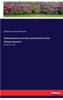 Reminiscences of the Life and Character of Col. Phineas Staunton