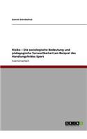 Risiko - Die soziologische Bedeutung und pädagogische Verwertbarkeit am Beispiel des Handlungsfeldes Sport