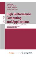 High Performance Computing and Applications