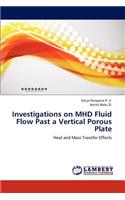 Investigations on Mhd Fluid Flow Past a Vertical Porous Plate