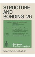 Spectra and Chemical Interactions
