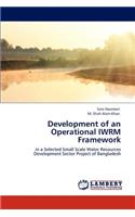 Development of an Operational Iwrm Framework