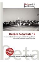 Quebec Autoroute 15: (English)
