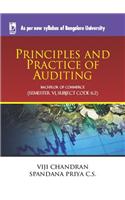Principles And Practice Of Auditing (Jgi - Bangalore)