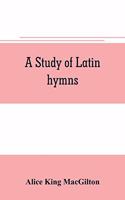 study of Latin hymns