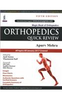 ORTHOPEDICS QUICK REVIEW 5ED 2017