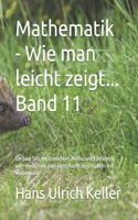 Wie man leicht zeigt...