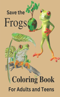 Save the Frogs Coloring Book