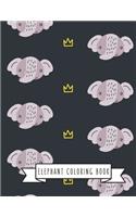 Elephant Coloring Book: Elephant Gifts for Kids 4-8, Boys, Girls or Adult Relaxation - Stress Relief Elephant lover Coloring Book Made in USA