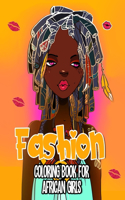 Fashion Coloring Book For African Girls