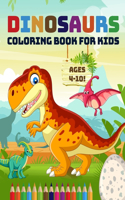 DINOSAURS Coloring Book For Kids