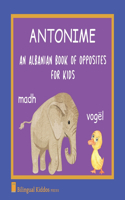 Albanian Book Of Opposites For Kids