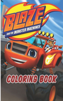 Blaze And The Monster Machines Coloring Book: Championship Colors Jumbo For Adults And Kids Original Birthday Present / Gift Idea