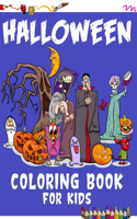 Halloween coloring book for kids