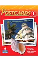 Postcards 1 with CD-ROM and Audio