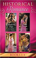 Historical Romance: April Books 1 - 4