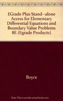 EGrade Plus Stand--alone Access for Elementary Differential Equations and Boundary Value Problems 8E