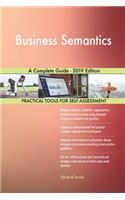 Business Semantics A Complete Guide - 2019 Edition