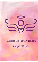 Listen To Your Heart Angel Words