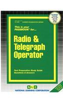 Radio and Telegraph Operator