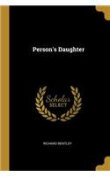 Person's Daughter