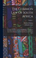Common Law Of South Africa