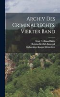 Archiv Des Criminalrechts, Vierter Band