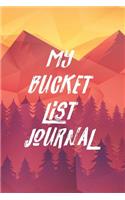 My Bucket List Journal