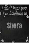 I can't hear you, I'm listening to Shora creative writing lined notebook