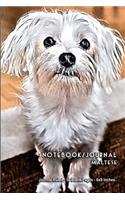 Notebook/Journal Maltese: Journal Ruled - 50 Blank Pages - 6x9 Inches