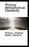 Proclus' Metaphysical Elements