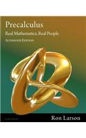 Precalculus : Real Mathematics, Real People, Alternate Edition