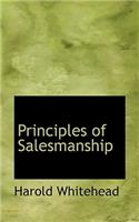 Principles of Salesmanship