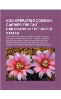 Non-Operating Common Carrier Freight Railroads in the United States
