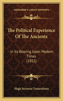 The Political Experience Of The Ancients