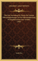 Uber Eine Anwendung Der Theorie Der Linearen Differentialgleichungen Auf Die Differentialgleichung Der Kugelfunctionen Einer Variablen (1903)