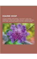 Equine Hoof: Caulkin, Farrier, Hipposandal, Hoof Boot, Hoof Glue, Horseshoe, Horse Hoof, Jaime Jackson, Laminitis, Natural Hoof Car