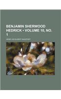 Benjamin Sherwood Hedrick (Volume 10, No. 1)