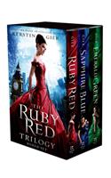 Ruby Red Trilogy Boxed Set: Ruby Red, Sapphire Blue, Emerald Green