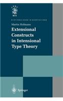 Extensional Constructs in Intensional Type Theory