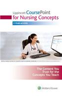 Lippincott Coursepoint for Nursing Concepts & Docucare Plus Laerdal Vsim for Nursing Med Surg & Maternity Peds Package