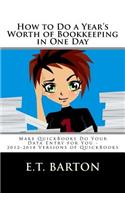How to Do a Year's Worth of Bookkeeping in One Day